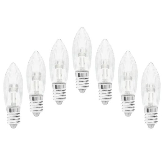 Ledsavers Reservepære til adventsstaker LED 7-pk.