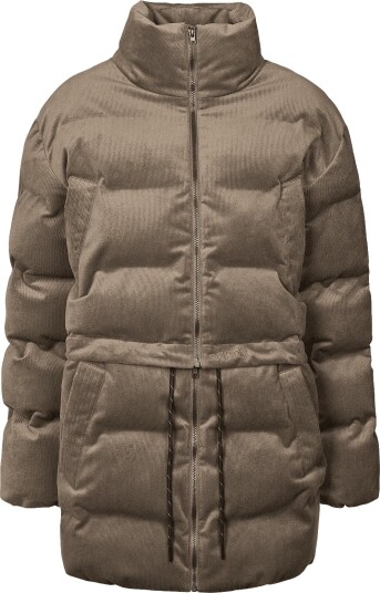 Rethinkit Studios Jacket Puffer Hybrid Cord DARK ROCK XS