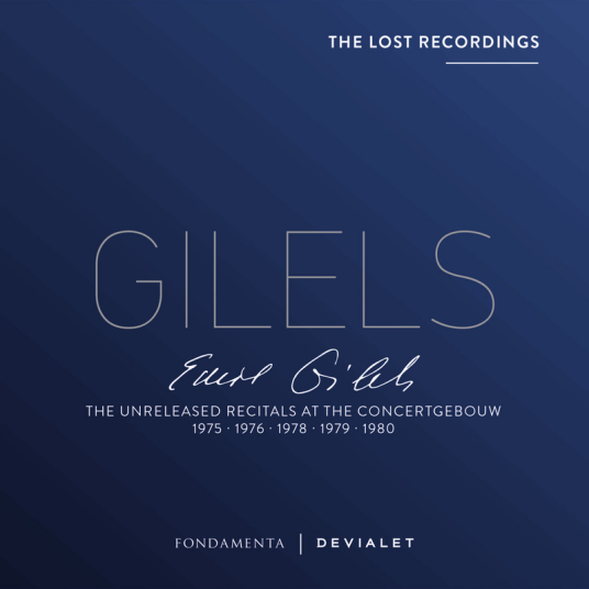 Emil Gilels The Unreleased Recitals At The Concertgebouw CD