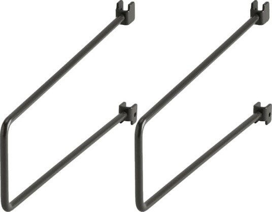 Elfa Bokstøtte For Skinne 250mm 2 Pack Elfa Bokstøtte For Skinne 250mm 2 Pack