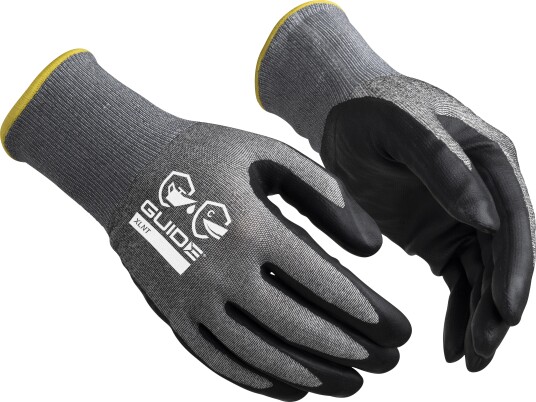 Guide Gloves Hanske 9505 Nitrildyppet, Kuttbeskyttelse C, Oljegrep 11