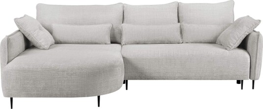 Bornalle 3 seters sovesofa med divan Marbella 02 lys grå