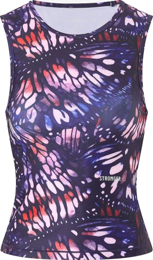 STRONGER Signature Slim Tank Top Navy XS STRONGER Signature Slim Tank Top Navy XS