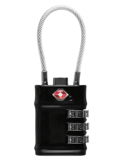 EPIC Travelgear Tsa Cable Lock Svart One Size