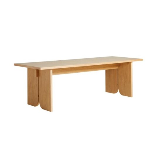 Woud Kimono Spisebord 240 Hvitpigmentert Eik Woud Kimono Spisebord 240 Hvitpigmentert Eik