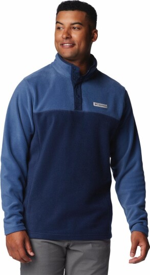 Columbia Sportswear Columbia Men's Steens Mountain Half Snap II Fleece Pullover Collegiate Navy Dark Mountain XL