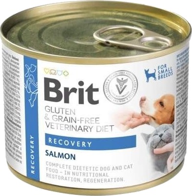 Brit Veterinary Diet Dog Grain Free + Cat Can Recovery 200 g Brit Veterinary Diet Dog Grain Free + Cat Can Recovery 200 g