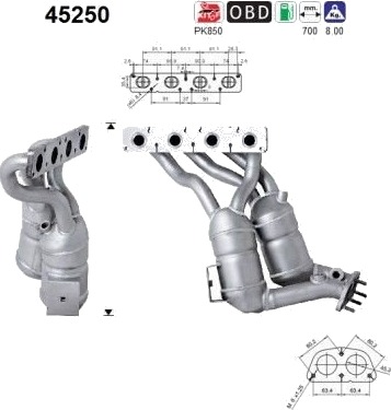 AS 45250 Katalysator AS 45250 Katalysator