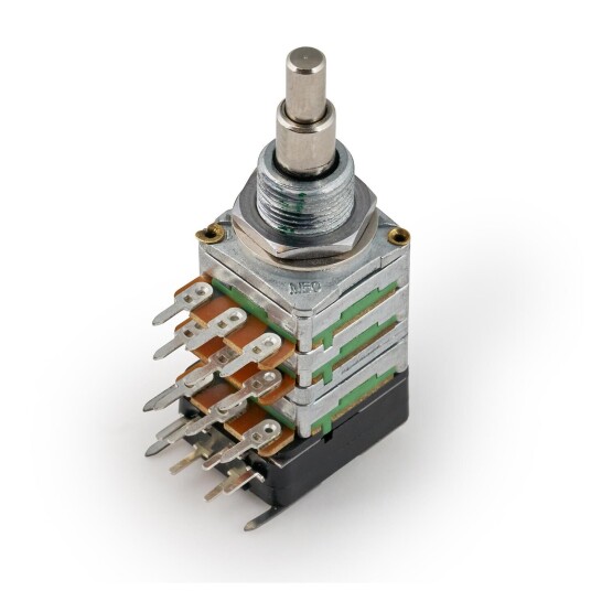 Mec Mono Stacked Potentiometer (05c25k / 05a25k)/cc / A25k, Push/pull