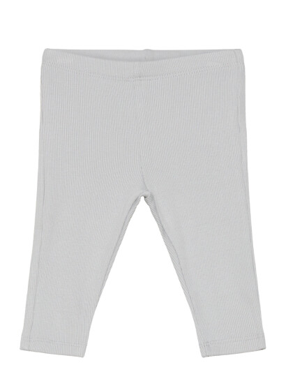 Lindex Leggings Rib Newborn Grey 44