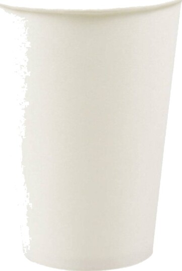 Arpex Hvite Papirkopper 200 Ml Én Størrelse