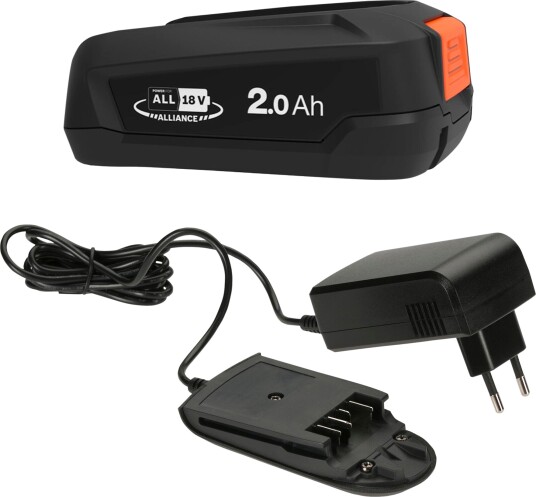 Gardena startsett P4A SC AL18V 20 + 1x 2,0Ah startsett batteri Gardena startsett P4A SC AL18V 20 + 1x 2,0Ah startsett batteri