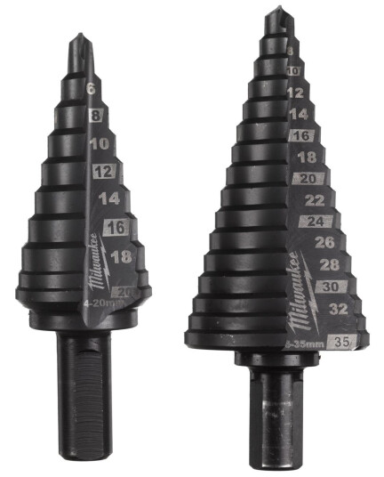 Milwaukee 48899398 Trinnborsett 2 deler Maskintilbehør & forbruk Milwaukee 48899398 Trinnborsett 2 deler Maskintilbehør & forbruk
