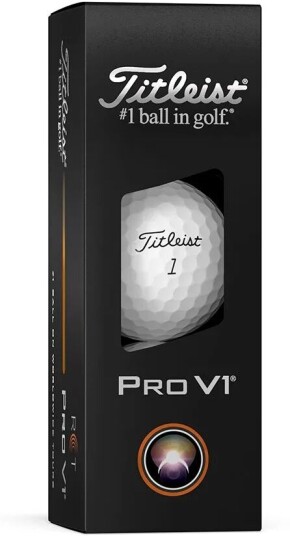 Titleist Pro V1 Rct Golfball Hvit 3 Pack Titleist Pro V1 Rct Golfball Hvit 3 Pack