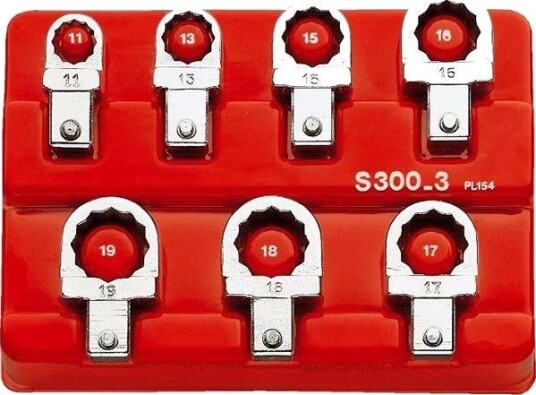 Facom Ringnøkkelsett J.300-3 7 Stk., 9 X 12 mm