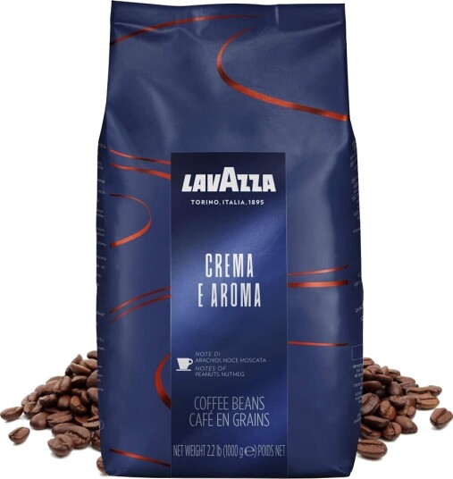 Lavazza Crema E Aroma Blue - 1000 g. kaffebønner Lavazza Crema E Aroma Blue - 1000 g. kaffebønner
