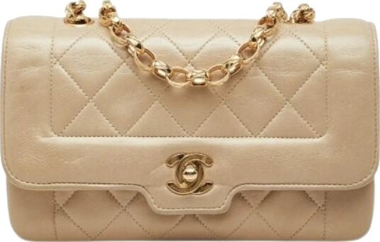 Chanel Vintage Dame Pre owned Beige ONE SIZE,