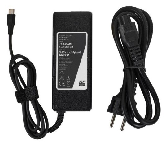 Green Cell Strømadapter Og Inverter AD144P Universal 180w Svart