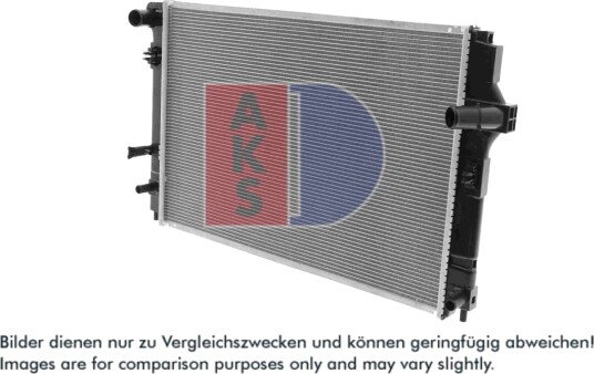 AKS DASIS 210255N Radiator motorkjøling AKS DASIS 210255N Radiator motorkjøling