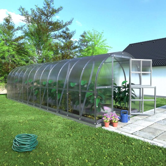 Tunneldrivhus Verdura Premium 24,0 M² Tunneldrivhus Verdura Premium 24,0 M²
