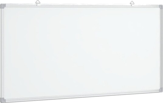 vidaXL Magnetisk tavle 100x50x1,7 cm aluminium