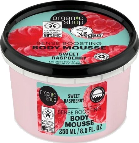 Organic Shop body mousse sweet raspberry 250 ml Organic Shop body mousse sweet raspberry 250 ml