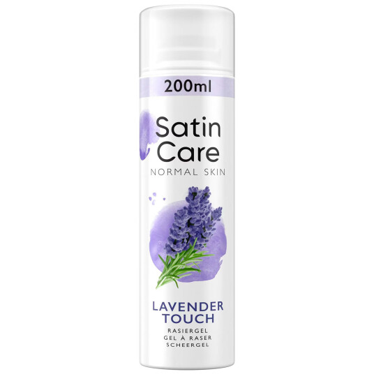 Gillette Satin Care Bar Gel Lavender Touch 200 ml Gillette Satin Care Bar Gel Lavender Touch 200 ml