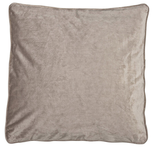 Fondaco Putetrekk Velvet 45x45 cm Fløyel Grå/Beige
