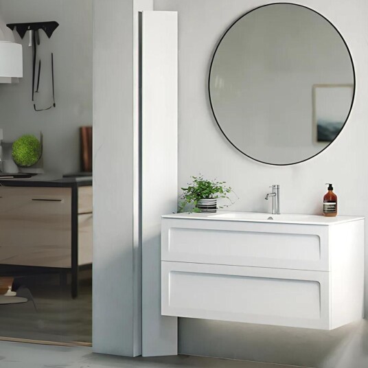 Macro Design Hide Hjørnehylle Hvit / 190cm