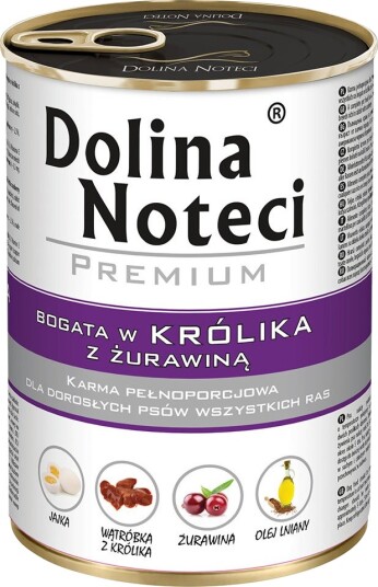 Dolina Noteci Våtfôr Premium Kanin Med Tyttebær 24 X 400 G Dolina Noteci Våtfôr Premium Kanin Med Tyttebær 24 X 400 G