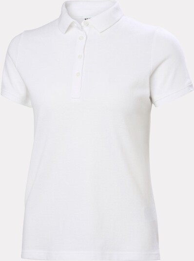 Helly Hansen Women's Crew Polo Pique Hvit L