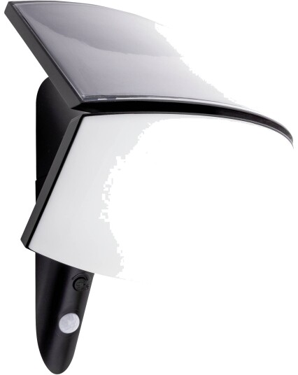 REV McSensor LED solcellelampe med sensor 3W antrasitt