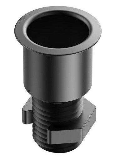 Solution For Cables Through Desk 35Mm Black