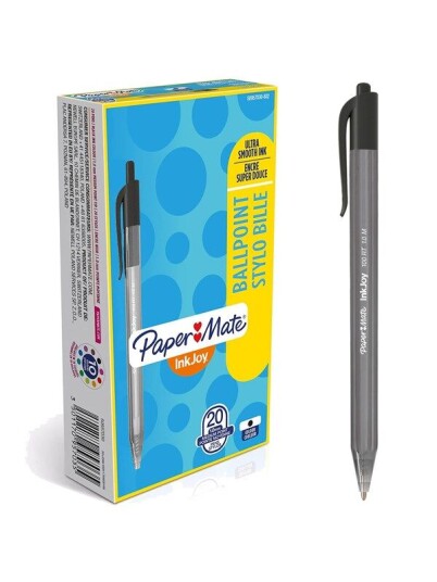 Paper Mate InkJoy 100 RT klikk M Sort