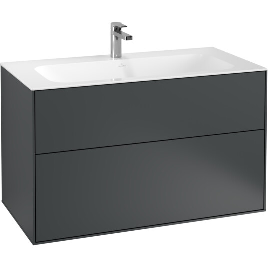 VILLEROY & BOCH FINION SERVANTSKAP 100 MIDNATTSBLÅ MATT LAKK EMOTION-LYS VILLEROY & BOCH FINION SERVANTSKAP 100 MIDNATTSBLÅ MATT LAKK EMOTION-LYS