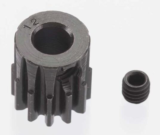 Robinson Racing 8612 X Hard 12T Black Steel 32P Pinion 5mm Robinson Racing 8612 X Hard 12T Black Steel 32P Pinion 5mm