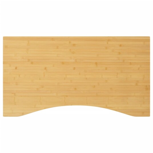 vidaXL Skrivebordsplate 100x60x1,5 cm bambus