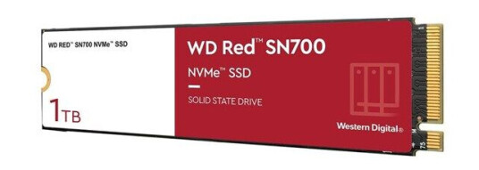WD Red SN700 1TB M.2 PCIe 3.0 NVMe SSD for NAS