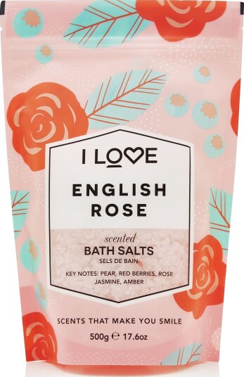 I LOVE I Love Signature Bath Salts English Rose 500G - Nude - 500 g
