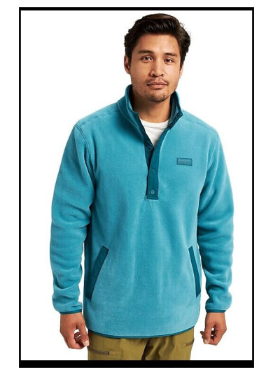 Burton Hearth Fleece Pullover Brittany Blue - M