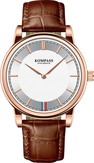 Kompass Corsair Heritage Rose Gold Silver Kompass Corsair Heritage Rose Gold Silver