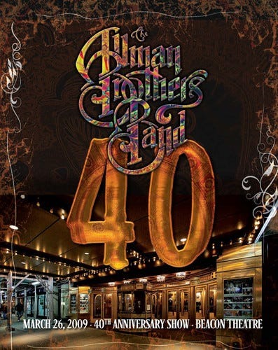 40: 40th Anniversary Show Live At Beacon Theatre DVD