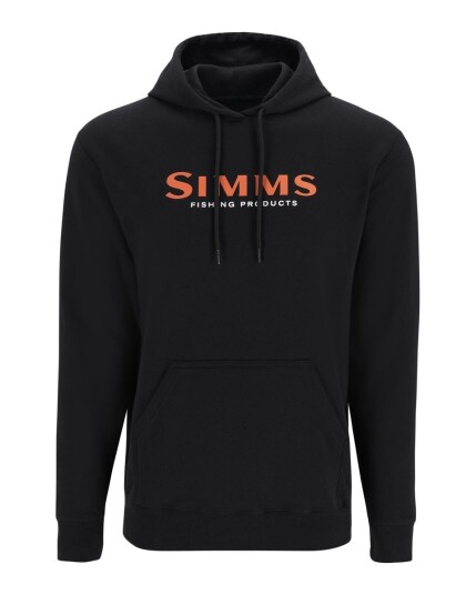 Simms Logo Hoody Black Simms Logo Hoody Black
