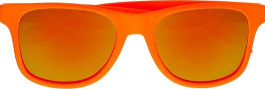 Kostymebriller i Wayfarer Stil Orange