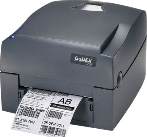 Godex G500 Etikettskriver 203 Dpi Direkte Termisk/Termisk Overføring, 5 Ips, Usb Godex G500 Etikettskriver 203 Dpi Direkte Termisk/Termisk Overføring, 5 Ips, Usb