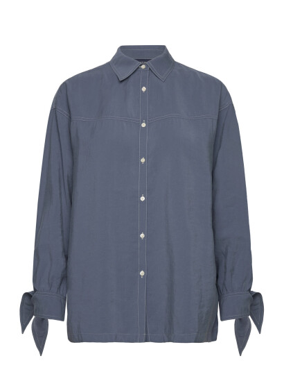 Lexington Clothing Jessie Blouse Blue L Lexington Clothing Jessie Blouse Blue L
