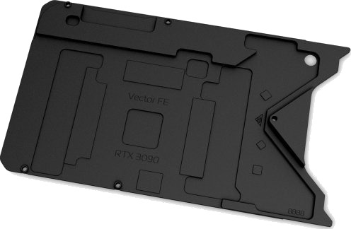 EK Quantum Vector FE RTX 3090 Ti bakplate sort