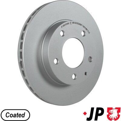 Bremseskive JP GROUP 3863101600 Bremseskive JP GROUP 3863101600