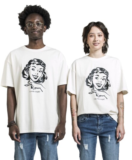 EMP Special Collection T-skjorte EMP Special Collection X Urban Classics unisex T-Skjorte S til XXL Damer antikk hvit
