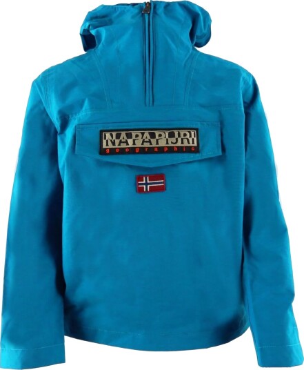 Napapijri Sommerjakke   Rainforest Anorak   Mykonos Blue   Napapijri   10 år (140)   Sommerjakke Blå Turkis